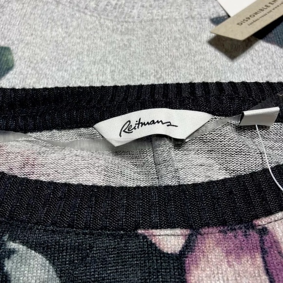 Women’s Medium Long Sleeve Dress Shirts, Beautiful Floral Designer Shirts - Picture 7 of 7